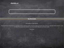 Tablet Screenshot of ekoteka.si